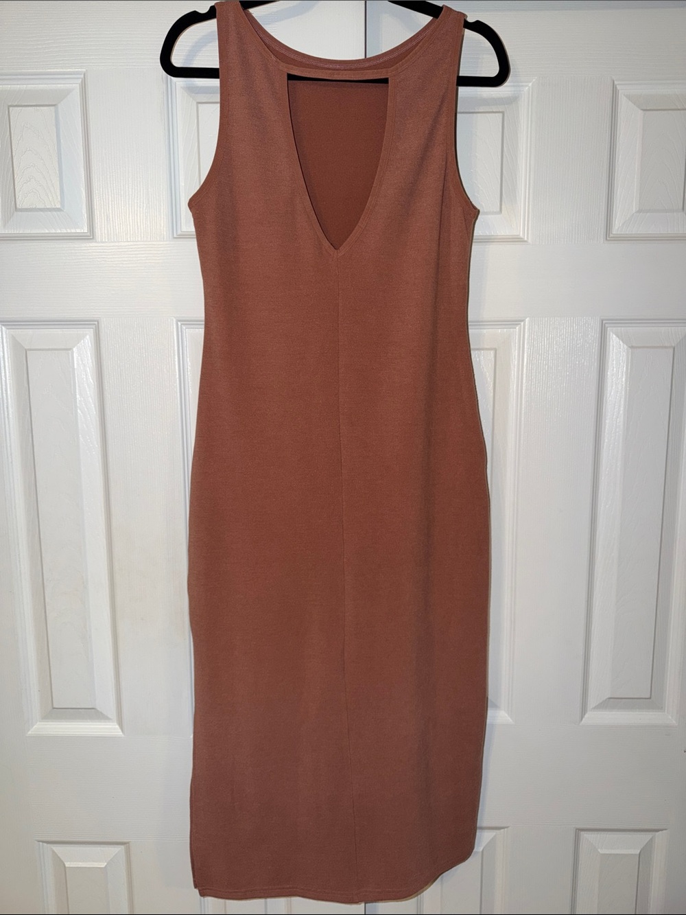 Joyfolie Reversible Midi Slip Dress in Rosette